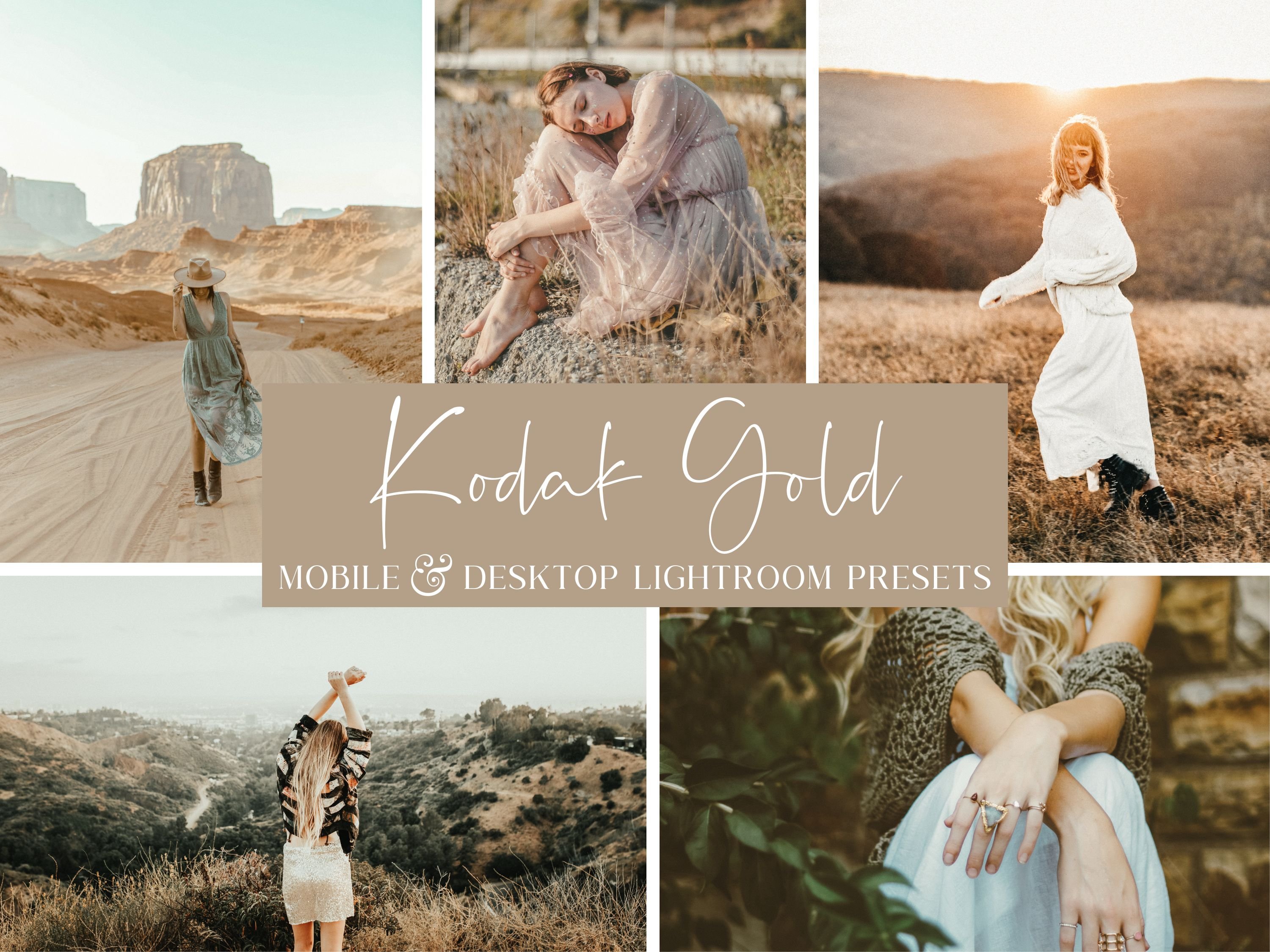 KODAK GOLD LIGHTROOM PRESETcover image.