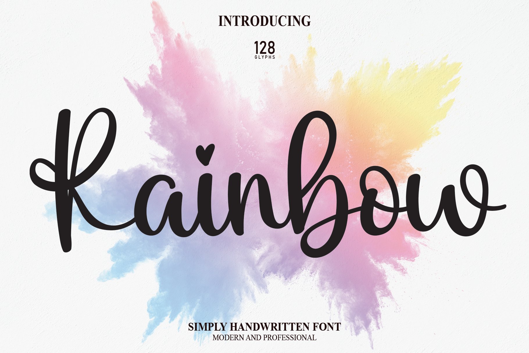 Rainbow | Script Font cover image.