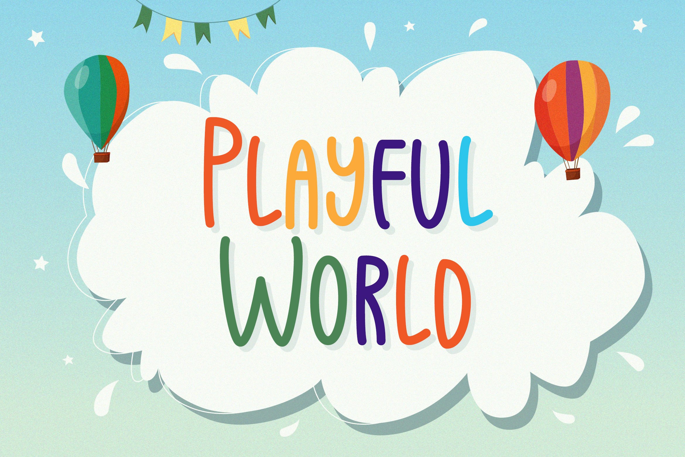 Playful World - Playful Display Font cover image.