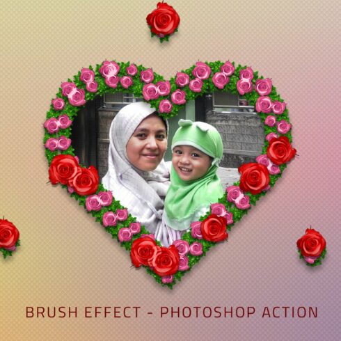 Rose Brush Photo Effectcover image.