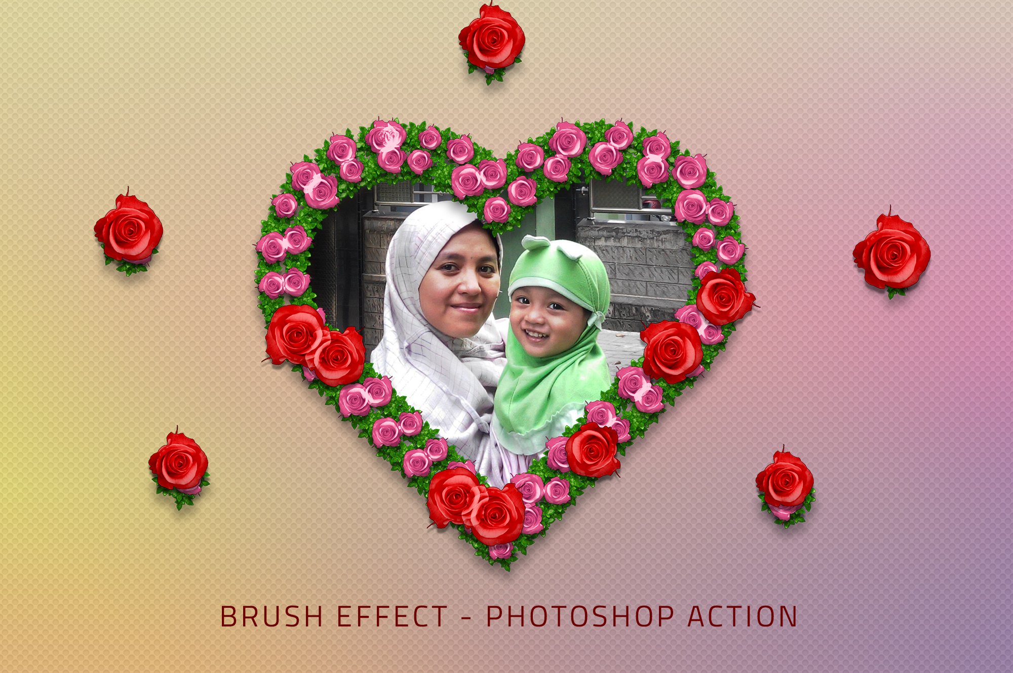 Rose Brush Photo Effectcover image.