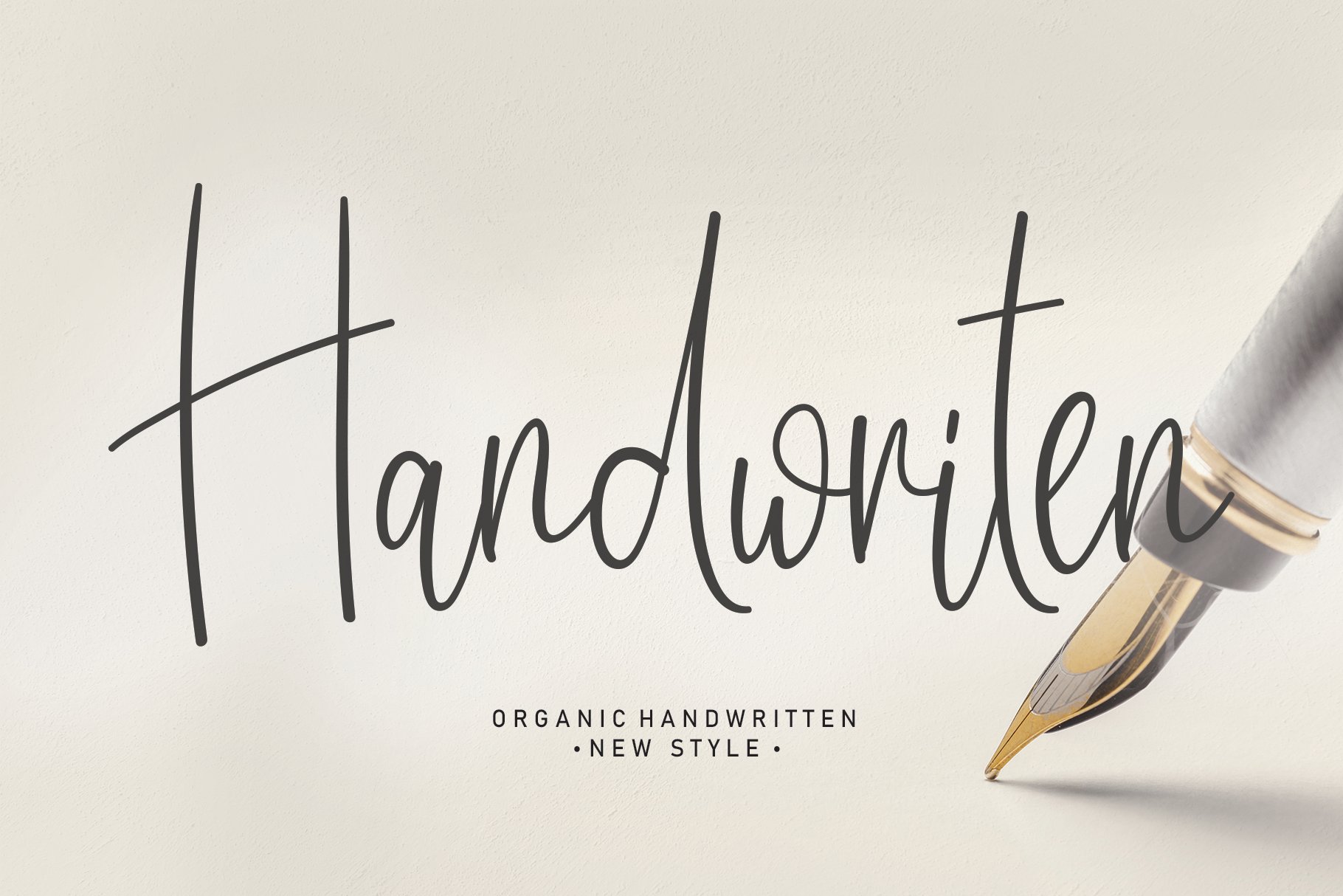 Handwriten | Script Font cover image.