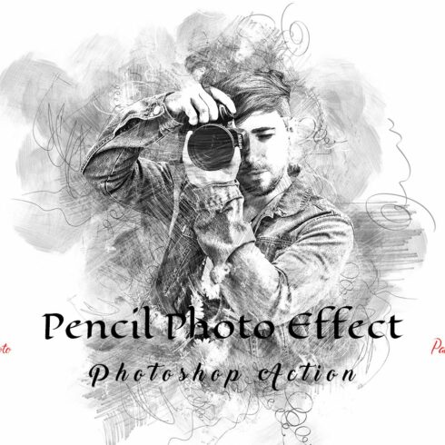 Pencil Photo Effect Photoshop Actioncover image.