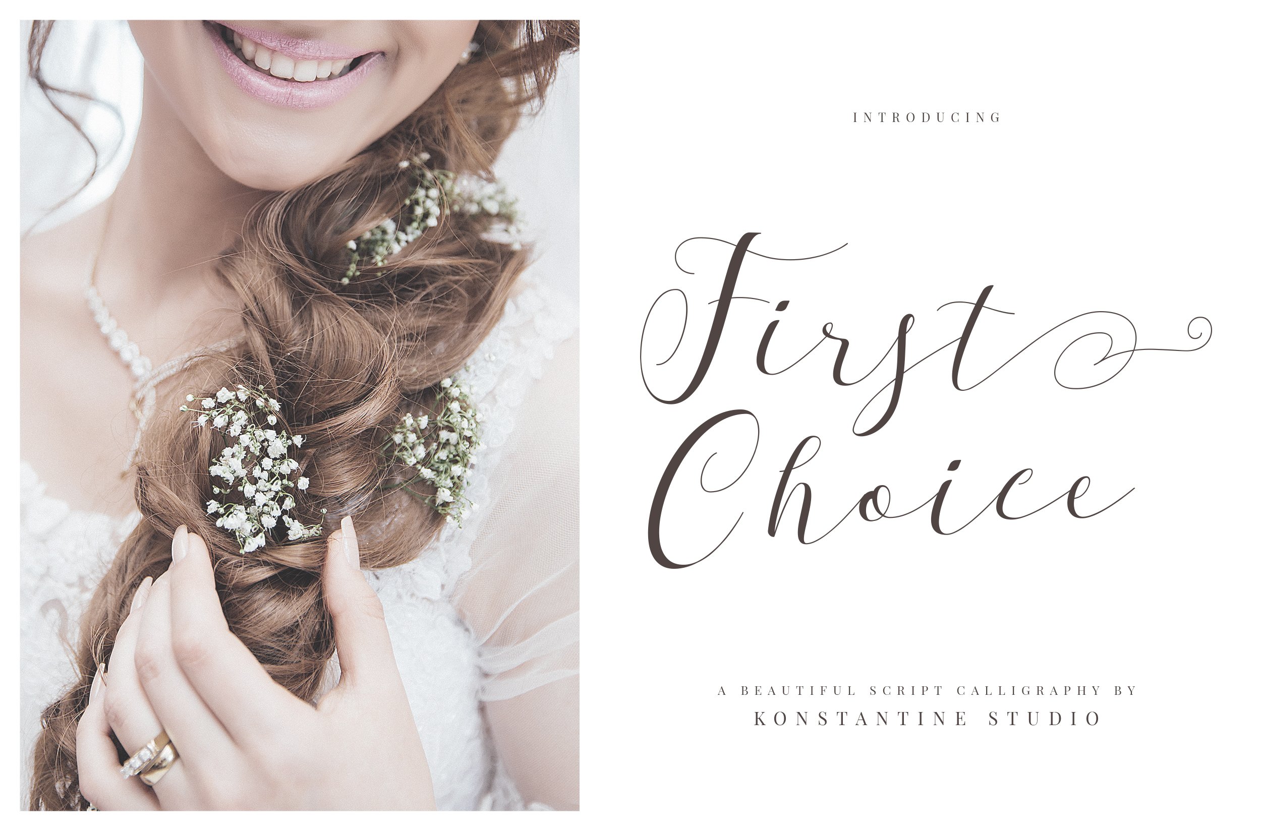 First Choice - Wedding Calligraphy cover image.