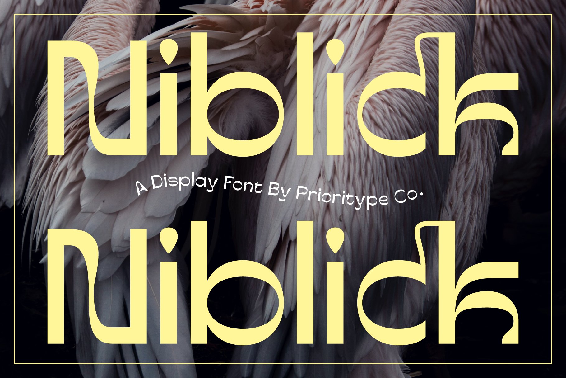 Niblick - Display Font cover image.