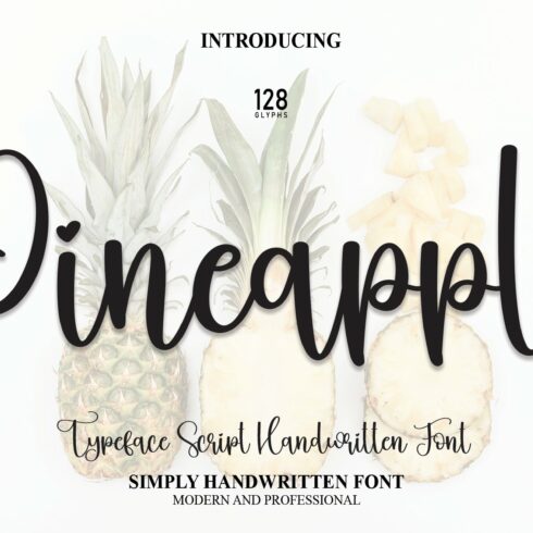 Pineapple | Script Font cover image.