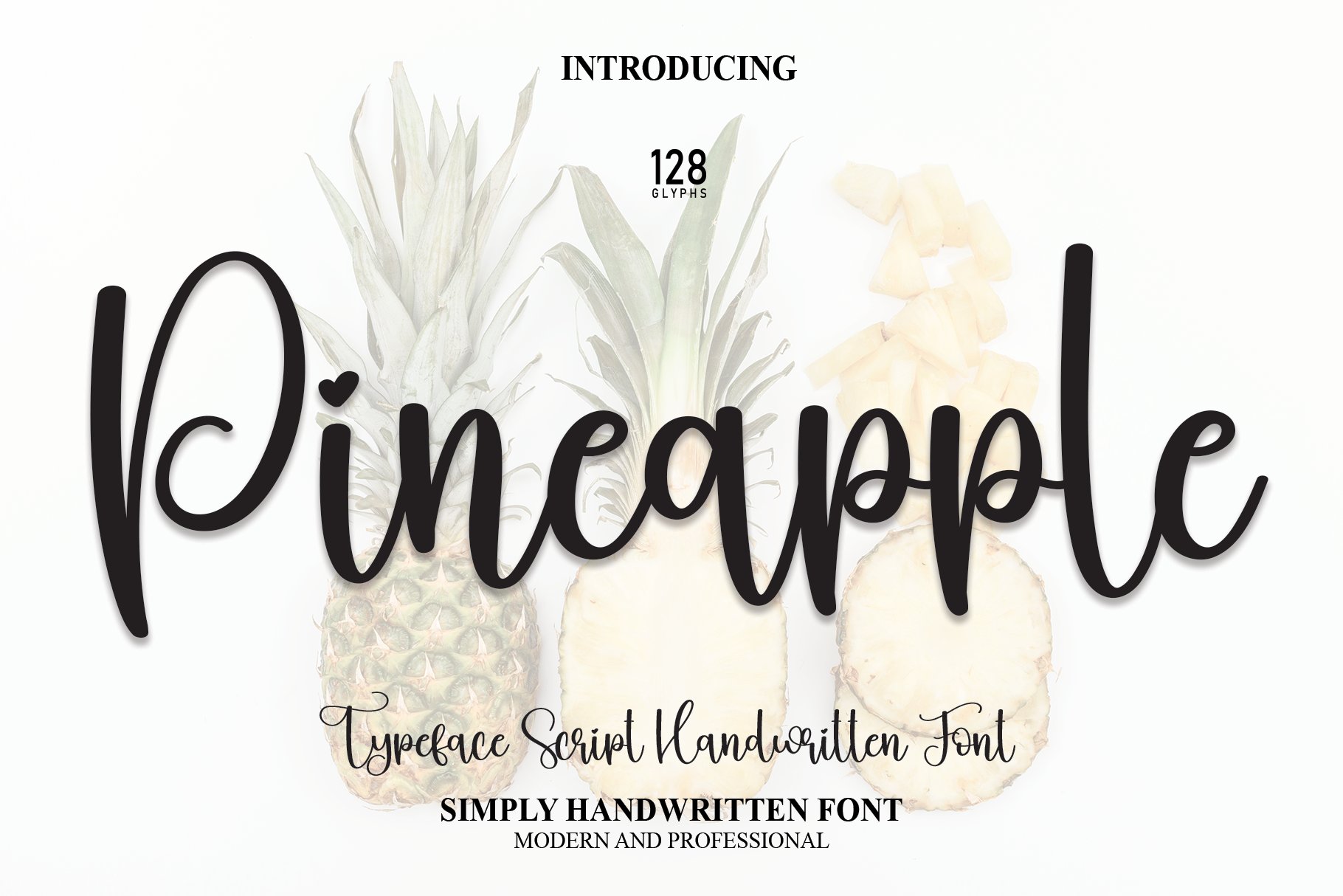 Pineapple | Script Font cover image.