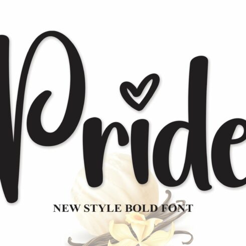 Pride | Script Font cover image.