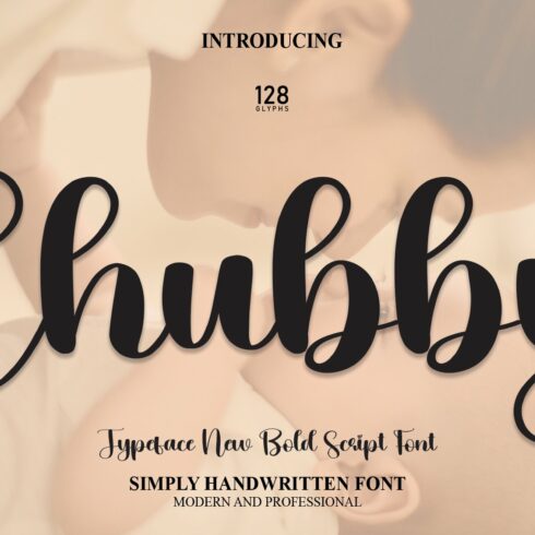 Chubby | Script Font cover image.