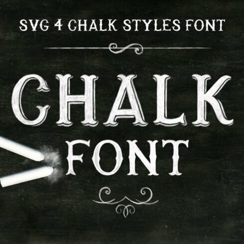 Chalk SVG font cover image.