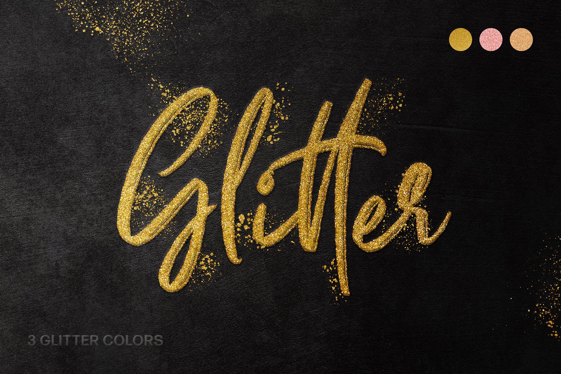 Fancy Glitter Text Effectcover image.