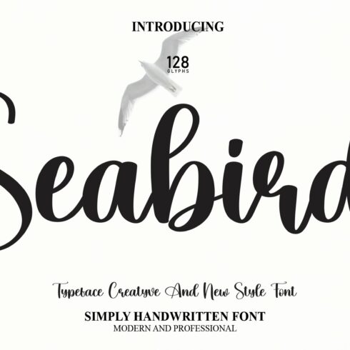 Seabird | Script Font cover image.