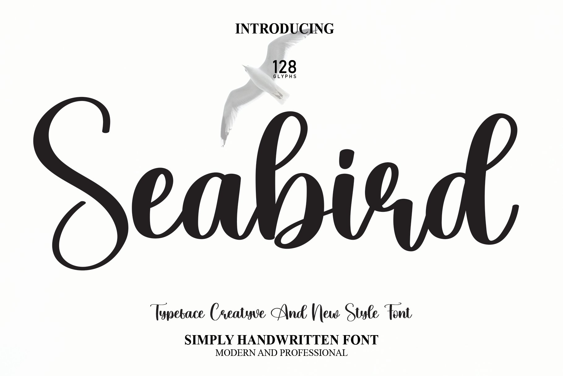 Seabird | Script Font cover image.