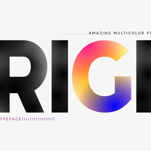 Colarino. Multicolor SVG-OTF fonts cover image.