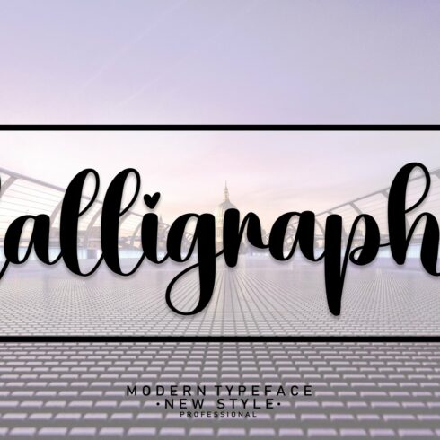 Calligraphy | Script Font cover image.