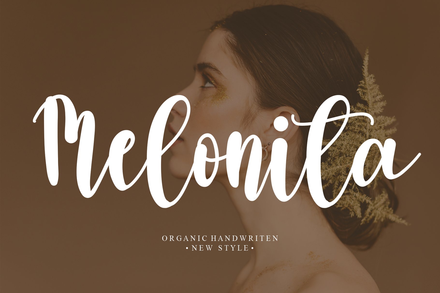 Melonita | Script font cover image.