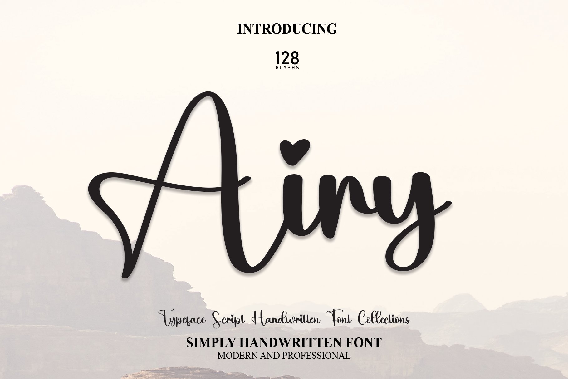 Airy | Script Font cover image.