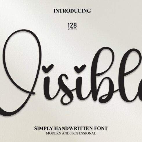 Visible | Script Font cover image.