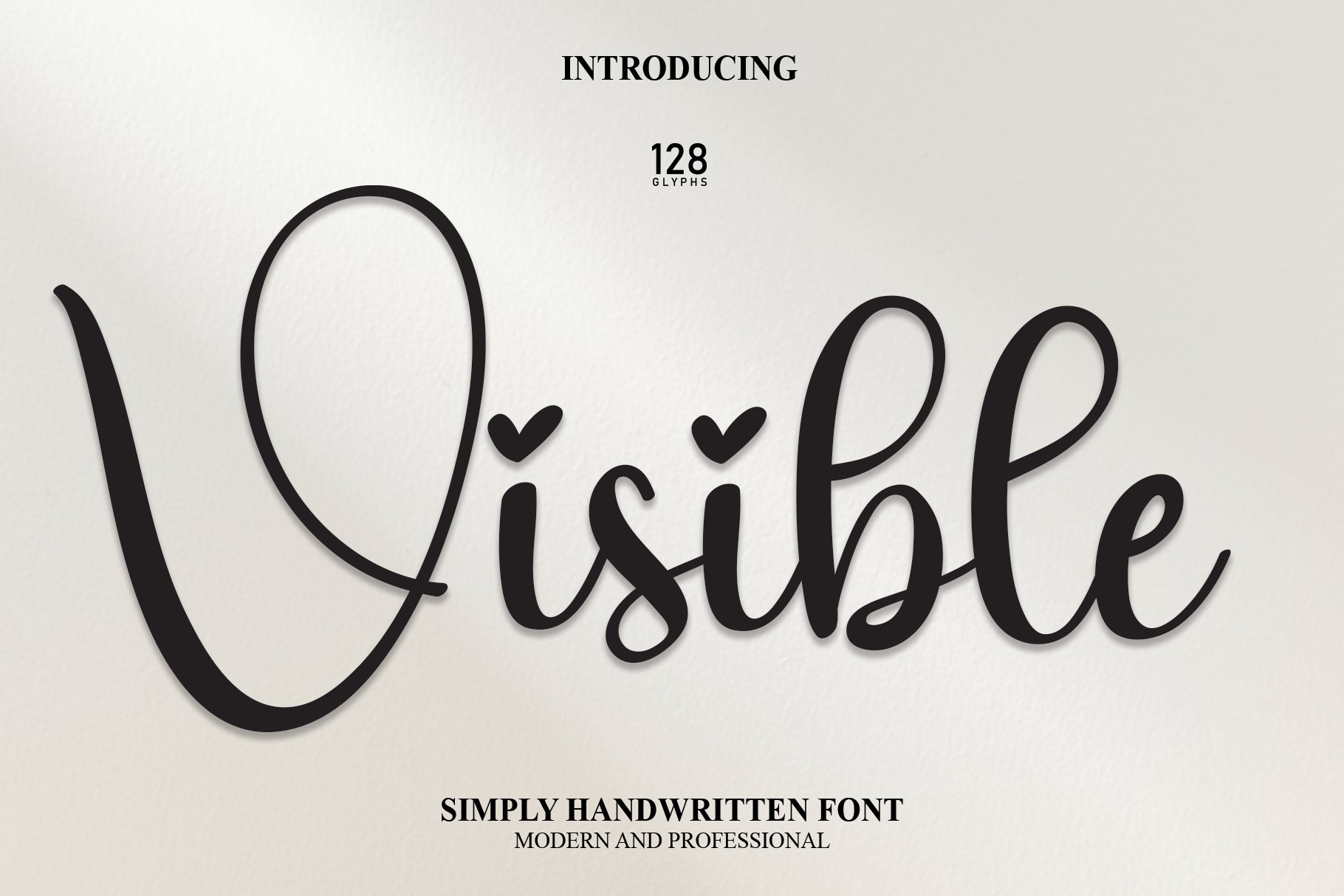 Visible | Script Font cover image.