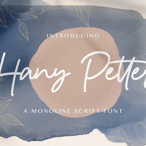 Hany Petter - Handwritten Font cover image.