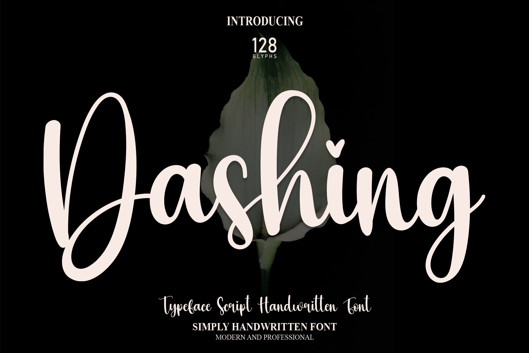 Dashing | Script Font cover image.