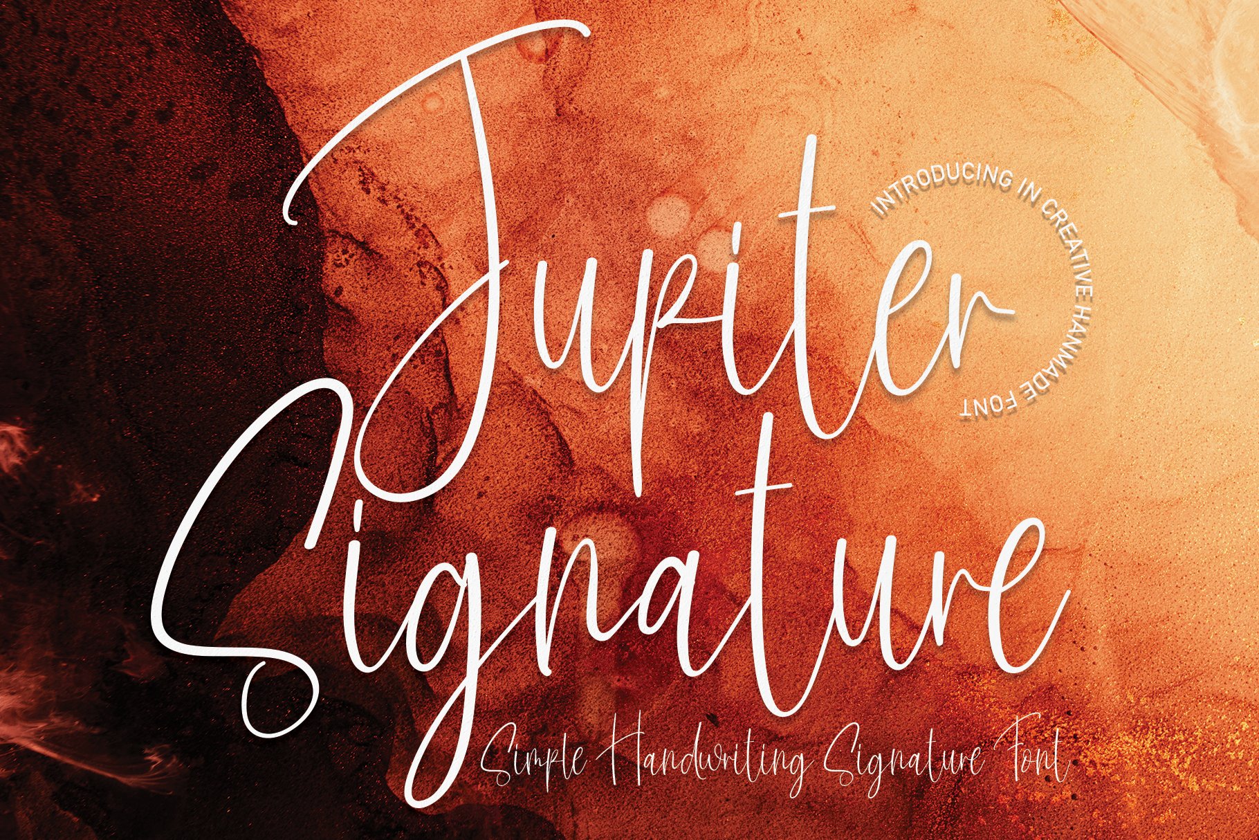 Jupiter Signature | Script Font cover image.