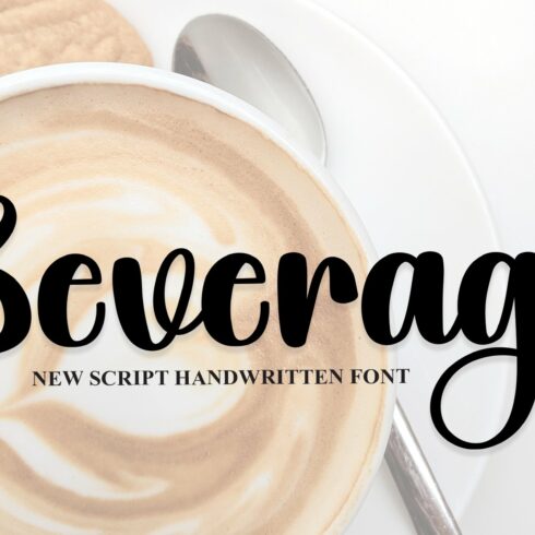 Beverage | Script Font cover image.