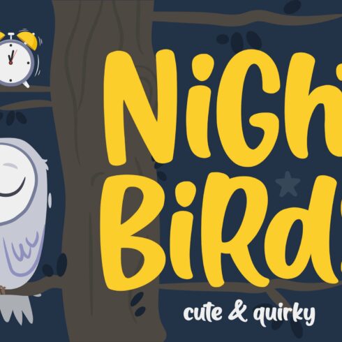 Night Birds ~ Cute & Quirky cover image.