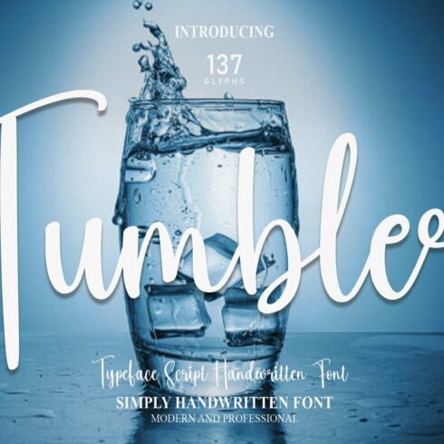 Tumbler | Script Font cover image.