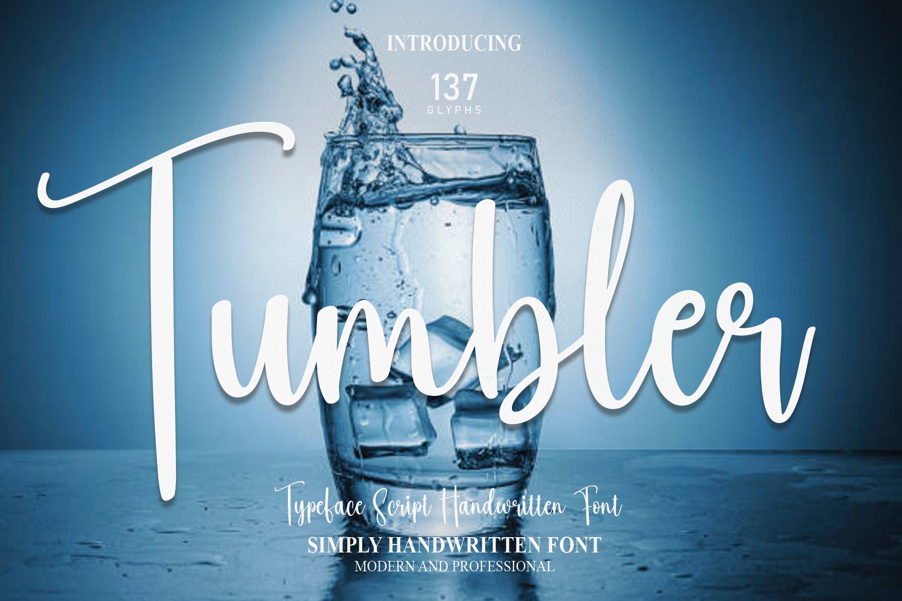 Tumbler | Script Font cover image.