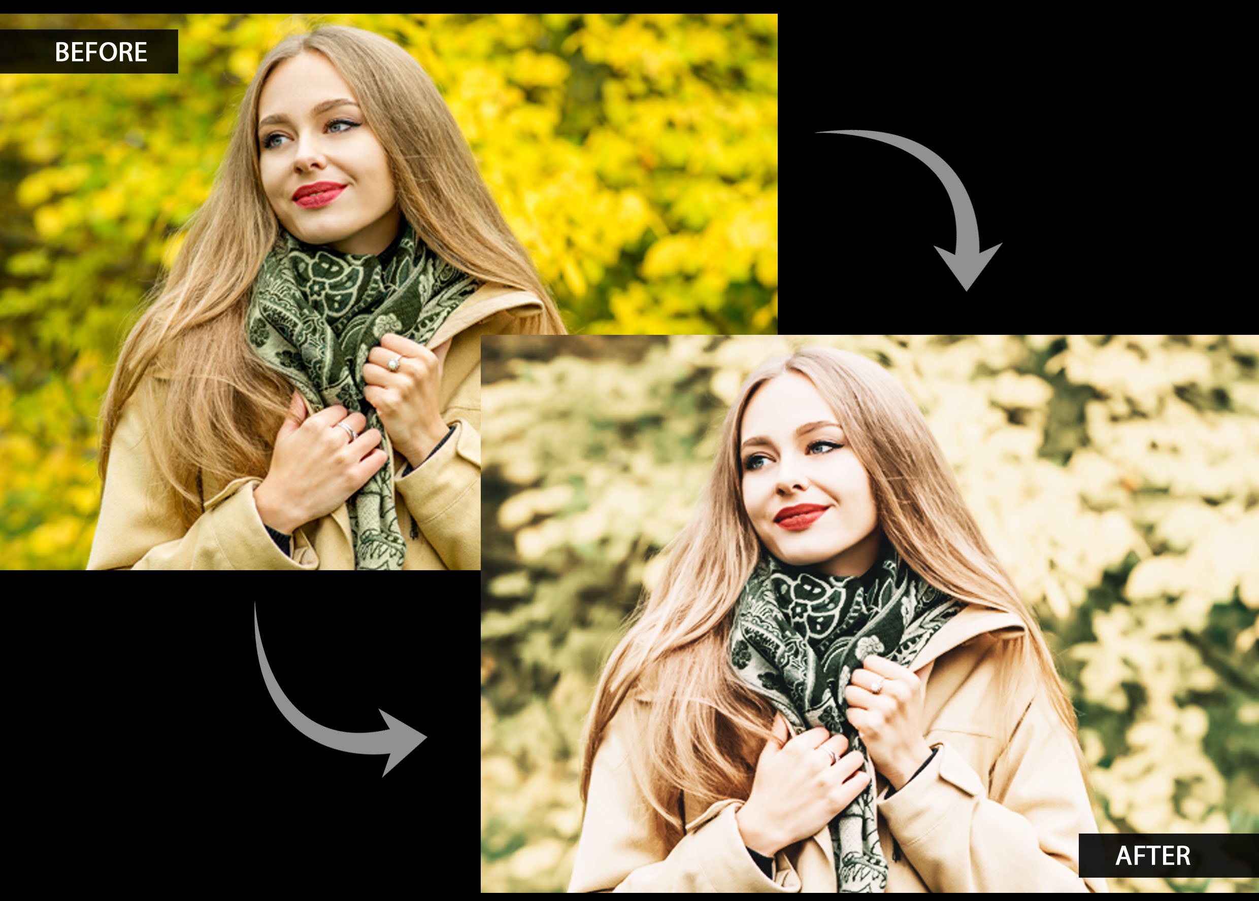 Autumn Lightroom Presets bundlepreview image.