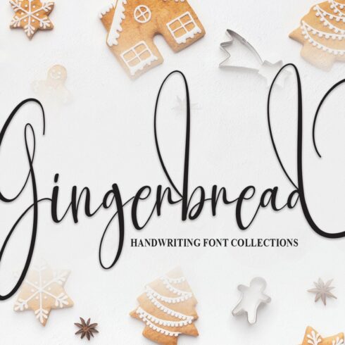 Gingerbread | Script Font cover image.