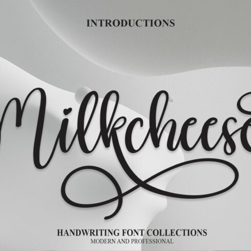 Milkcheese | Script Font cover image.