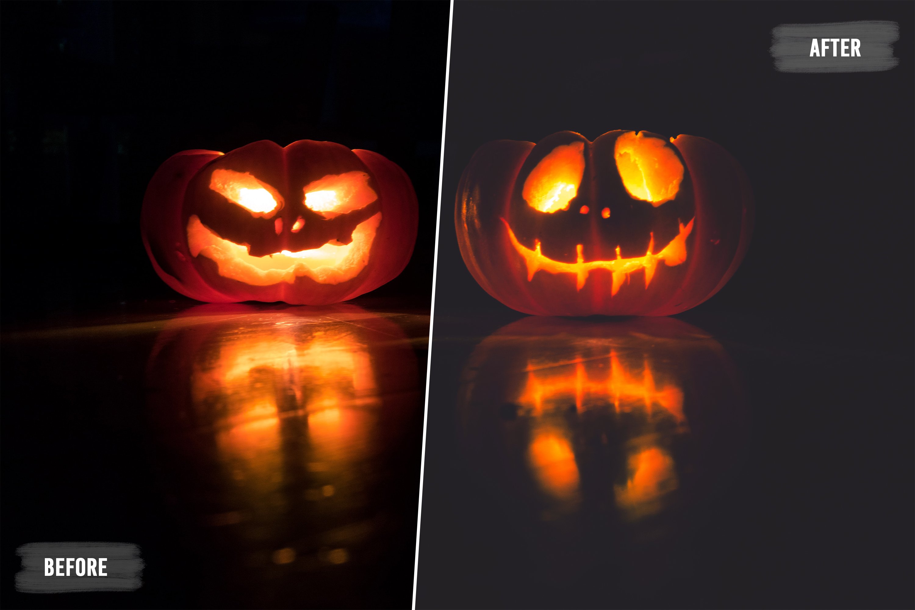 50 Pumpkin LUTs and Presets Packpreview image.