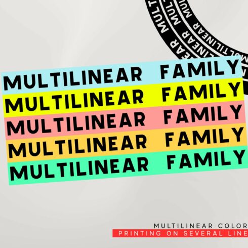Multilinear. OTF-SVF font family. cover image.