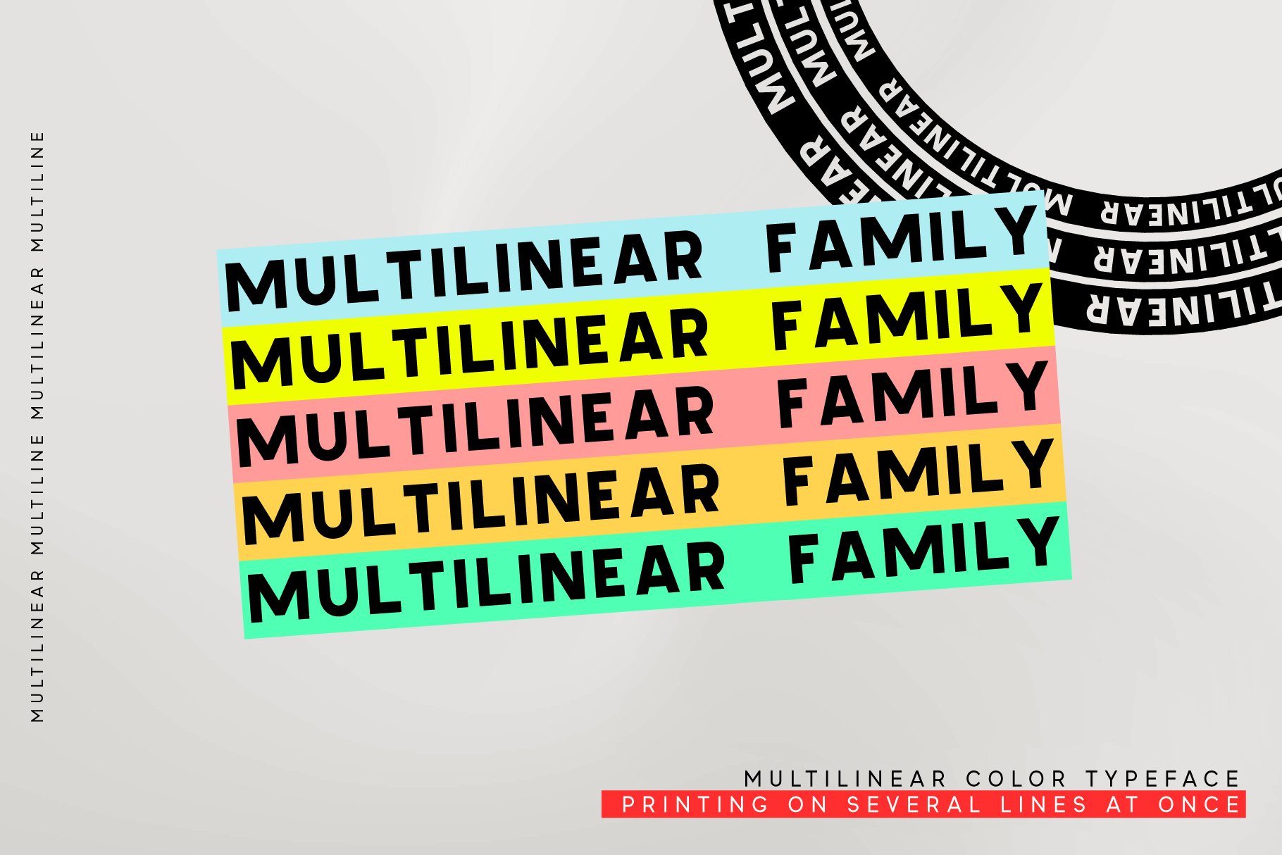 Multilinear. OTF-SVF font family. cover image.