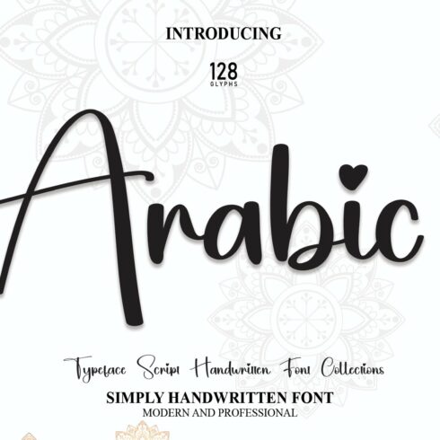 Arabic | Script Font cover image.