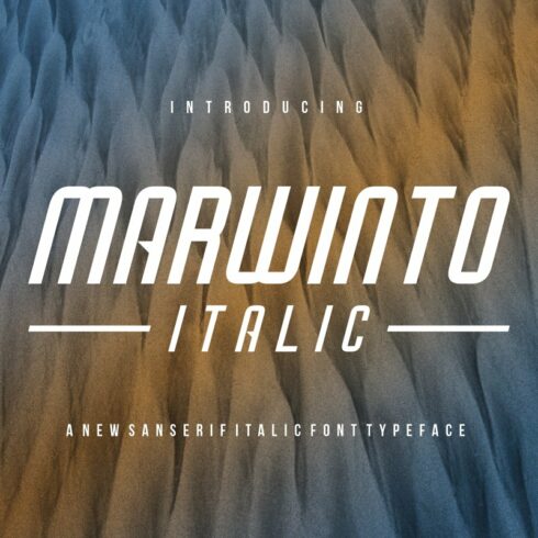 MarwintoItalic cover image.