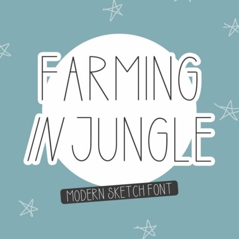 Farming In Jungle | font trios cover image.