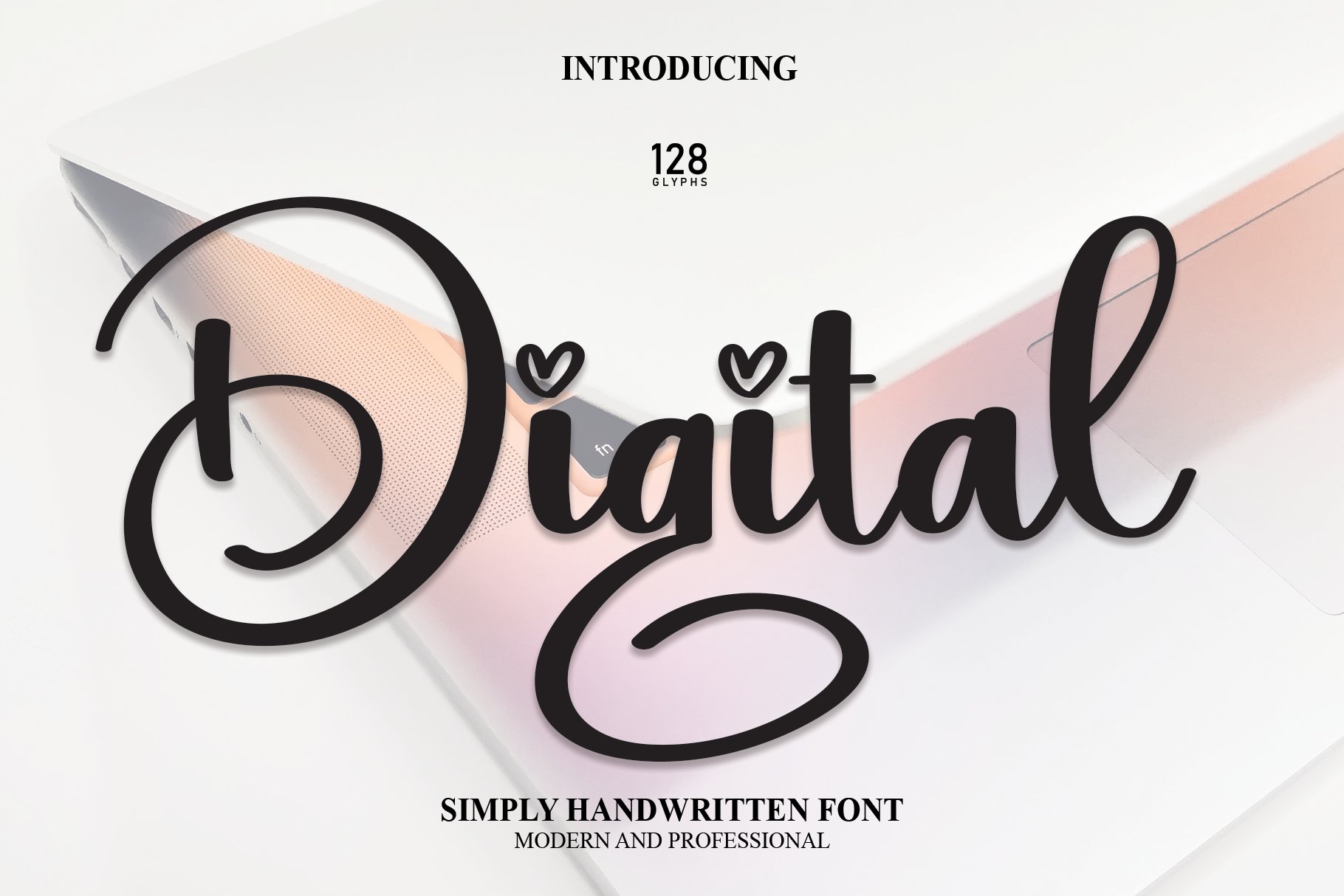 Digital | Script Font cover image.