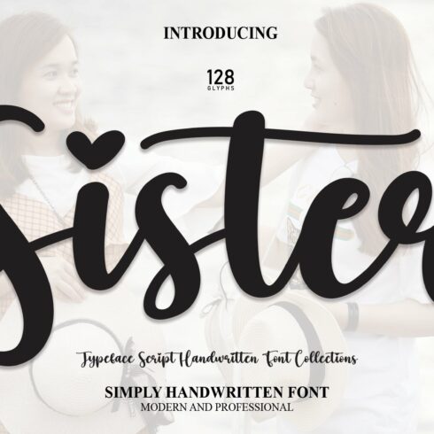 Sister | Script Font cover image.