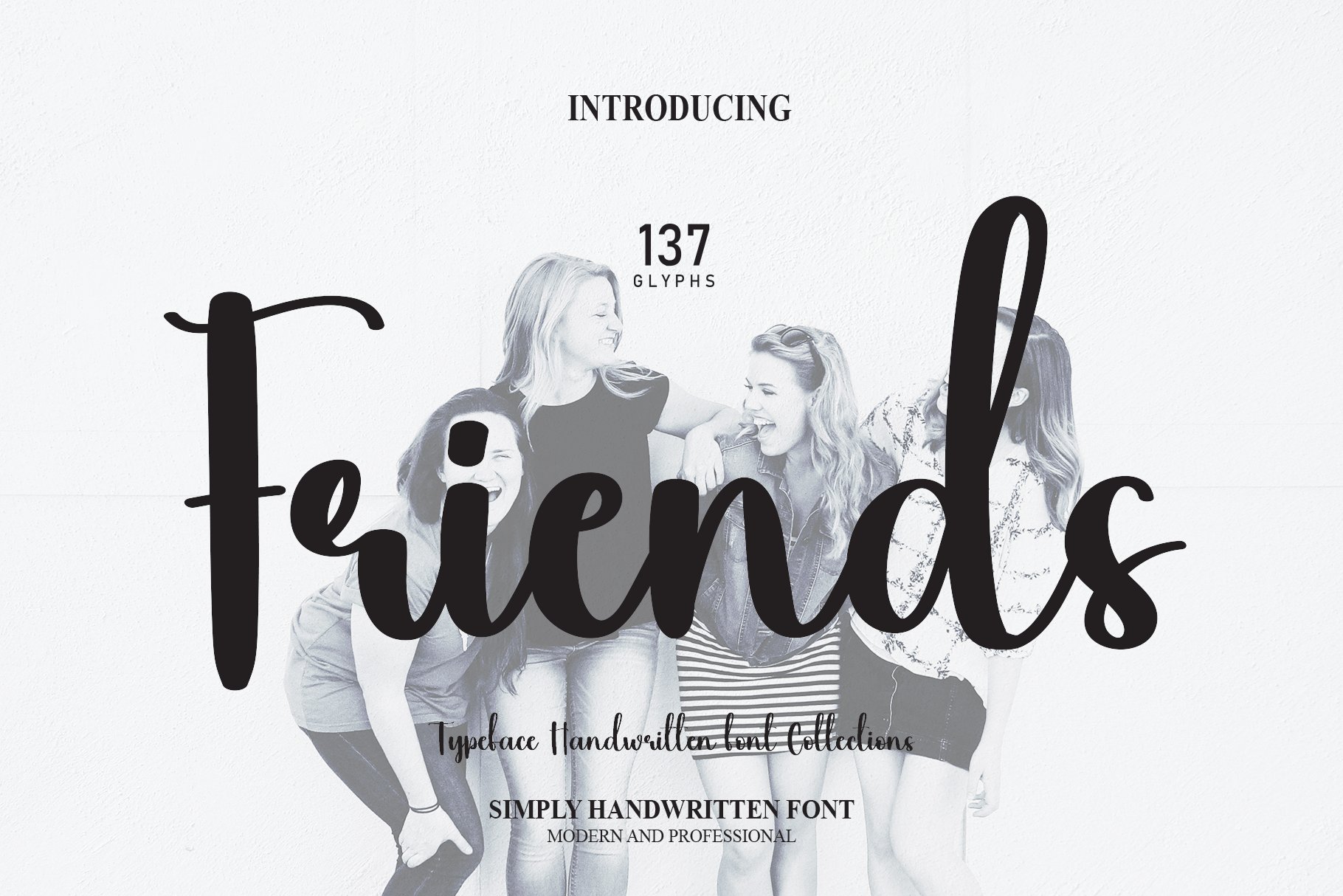 Friends | Script Font cover image.