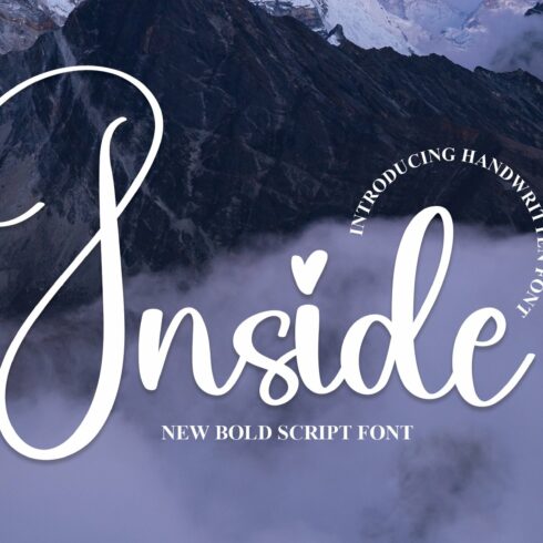 Inside | Script Font cover image.