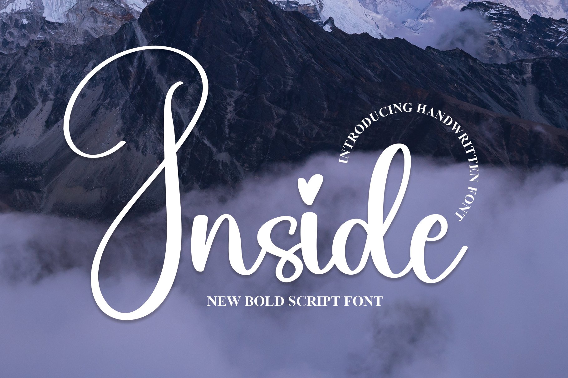 Inside | Script Font cover image.