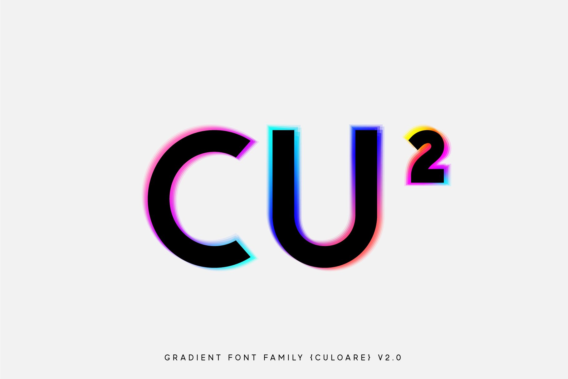 Culoare V2.0 OTF-SVG family. cover image.