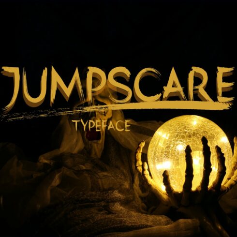 Jumpscare - Handbrush Fontcover image.