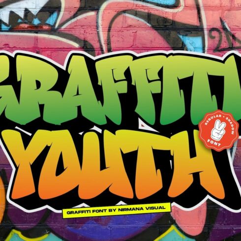 Graffiti Youth - Graffiti Font cover image.