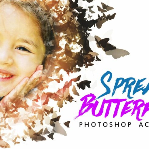 Butterfly Spread Photoshop Actioncover image.