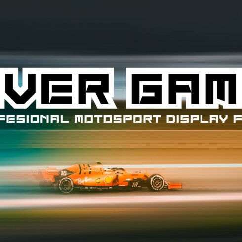 Over Game - Display Font cover image.