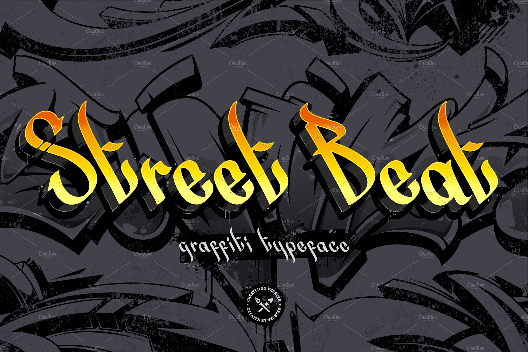 Street Beat | Graffiti Font 20% OFF cover image.